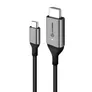 ALOGIC USB-C-Kabel (männlich) auf HDMI (männlich) 1m grau