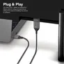 ALOGIC USB-C-Kabel (männlich) auf Displayport (männlich) 1m grau