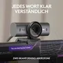 Logitech MX Brio Ultra Graphite, Webcam mit 4K für Zusammenarbeit und Streaming