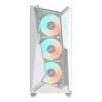 GIGABYTE GB-C301GW-TYPE-C-V2 Midi Tower Gaming Gehäuse mit Sichtfenster white