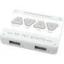 ASUS TUF GAMING TF120 ARGB Gehäuselüfter, 3er Set, white 120 mm, PWM