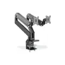 DIGITUS Universal Dual Monitorhalter mit Gasdruckfeder und Klemmbefestigung