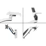 DIGITUS Arbeitsplatz (Monitor, Tastatur, Maus) Wandmontage
