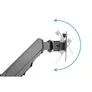 DIGITUS Universal Single Monitorhalter mit Gasdruckfeder, Wandmontage