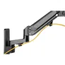 DIGITUS Universal Monitor-Wandhalterung mit Gasdruckfeder und Schwenkarm