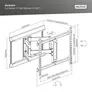 DIGITUS Full Motion TV-Wandhalterung (37-80")
