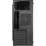 Inter-Tech A-303 Slant ATX RGB Gaming Gehäuse, Acrylglas-Seitenteil, Schwarz