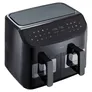 Medion MD 11760 Life P20 XXL Twin Doppelzonen-Heißluftfritteuse 8,7 l, schwarz