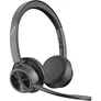 Poly VOYAGER 4320-M Stereo MS-Teams-zertifiziertes Headset mit Ladestation