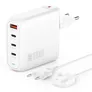4Smarts Ladegerät GaN Flex Pro 100W 3 USB-C+1 USB-A -  weiß