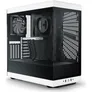 HYTE Y40 White ATX MidiTower Gaming Gehäuse weiß/schwarz, Seitenfenster