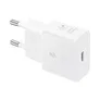 Samsung Schnellladegerät T2510 USB-C 25W mit Datenkabel, Weiß