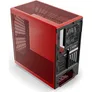 HYTE Y40 Red Black ATX Midi Tower Gaming Gehäuse rot/schwarz, Seitenfenster