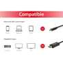 EQUIP 133467 USB-C auf DisPlayPort Kabel Stecker auf Stecker, 1.8m