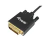 EQUIP 133468 USB Typ C auf DVI-D-Dual-Link Kabel Stecker auf Stecker, 1.8m