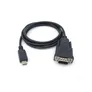 EQUIP 133392 USB-C auf Serial (DB9) Kabel, M/M, 1.5m