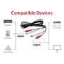 EQUIP 147094 2-Cinch-Stecker-auf-Stecker-Stereo-Audiokabel, 2,5m
