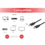 Equip 119252 DisplayPort 1.4 Kabel, Stecker auf Stecker, 2m, schwarz