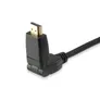 EQUIP 119363 HDMI 2.0 Kabel mit schwenkbaren Stecker, 3.0m, Swivel plug