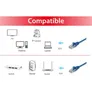 EQUIP 625434 Cat.6 U/UTP Patchkabel, 5.0m , Blau