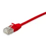 EQUIP 606143 Cat.6A F/FTP Slim-Patchkabel, 0.5m, Rot