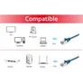EQUIP 605630 Cat.6 S/FTP Patchkabel, 1.0m , Blau