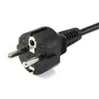 EQUIP 112150 Hochwertiges Netzkabel, C5 auf Schuko, 1.8m