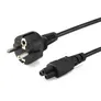 EQUIP 112150 Hochwertiges Netzkabel, C5 auf Schuko, 1.8m