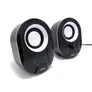 EQUIP 245333 Stereo-2.0-Lautsprecher, Black/White [Schwarz mit weiß]