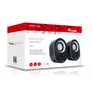 EQUIP 245333 Stereo-2.0-Lautsprecher, Black/White [Schwarz mit weiß]