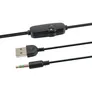 EQUIP 245331 Mini USB-Lautsprecher, Black/Red [Schwarz und Rot]