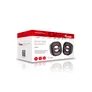 EQUIP 245331 Mini USB-Lautsprecher, Black/Red [Schwarz und Rot]