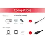 EQUIP 128523 USB 2.0 A auf Micro-B Kabel, 1.8m , M/M, Schwarz