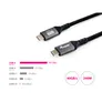 EQUIP 128381 USB 4 Gen 3 C-auf-C-Kabel, M/M, 1,2m, PD3.1 240W, 8K/60Hz, 40Gbps