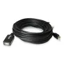 EQUIP 133310 Aktive USB 2.0 A auf A Verlängerungskabel Stecker auf Buchse, 10m