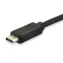 EQUIP 128345 USB 3.2 Gen 1 C auf A Kabel, M/M, 0.5m, 5Gbps, Schwarz