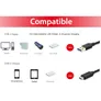EQUIP 128345 USB 3.2 Gen 1 C auf A Kabel, M/M, 0.5m, 5Gbps, Schwarz
