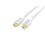 EQUIP 128355 USB 3.2 Gen 2 C auf C Kabel 0.5m PD100W 4K/60Hz 10Gbps Weiß