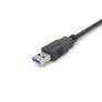 EQUIP 12834107 USB 3.2 Gen 1 A auf C Kabel, M/M, 1,0m, 5Gbps, Schwarz