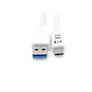 EQUIP 128363 USB 3.2 Gen 1 C auf A Kabel, M/M,  1.0m, 5Gbps, Weiß