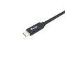 EQUIP 128346 USB 3.2 Gen 1 C auf C Kabel, M/M,  1.0m, PD 60W, 5Gbps, Schwarz