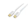 EQUIP 128356 USB 3.2 Gen 2 C auf C Kabel 1,0m PD100W 4K/60Hz 10Gbps Weiß