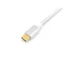 EQUIP 128356 USB 3.2 Gen 2 C auf C Kabel 1,0m PD100W 4K/60Hz 10Gbps Weiß