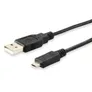 EQUIP 128596 USB 2.0 A auf Micro-B Kabel, 1.0m , Black