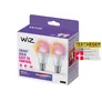 WiZ 60W E27 Standardform Tunable White & Color Doppelpack Testsieger StiWa 01/24