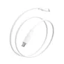 4Smarts USB-C / USB-C Silikon-Kabel High Flex 60W 1,5m - weiß