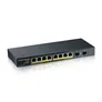 ZyXEL GS1100-10HP v2 10-Port unmanaged 8x Gigabit, 2x Fiber Uplink, 120W PoE+