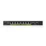 ZyXEL GS1100-10HP v2 10-Port unmanaged 8x Gigabit, 2x Fiber Uplink, 120W PoE+
