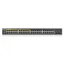 ZyXEL GS1900-48HP V2 48-Port GbE 2x SFP Smart Switch, PoE+ 170W Rackmount Metall