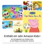 Amazon Fire 7 Kids Kinder Tablet (2022) WiFi 16 GB rote Hülle • ohne Werbung